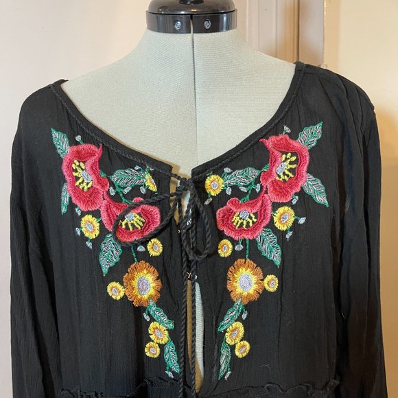 NWT Free people Spell On Your Embroidered Mini Dress - Picture 4 of 9